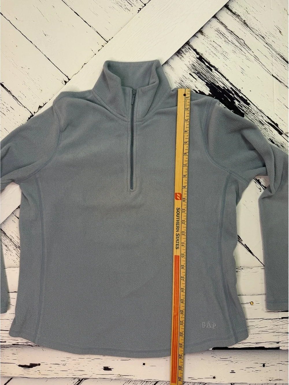 Gap Fleece Athleisure Cozy Half Zip Pullover Mock Neck Shacket Youth L Women S